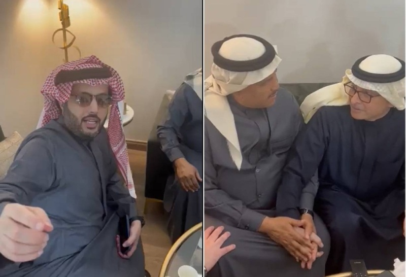 شاهد .. تركي آل الشيخ يقنع محمد عبده بتلحين أغنية لعبدالمجيد عبدالله .. وأبو نورة يضع شرطا للموافقة (فيديو)