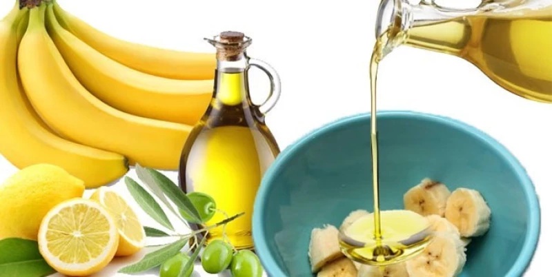 استخدمي زيت الزيتون والموز بهذه الطريقة قبل النوم بساعة حتى لو كان عمرك فوق ال 50 هترجعى بنت 18؟!