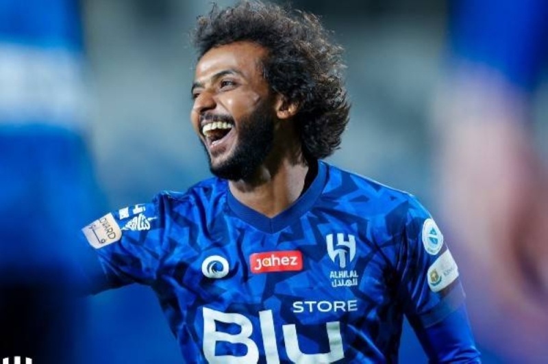 شاهد.. ظهور علامة نتوء في وجه لاعب الهلال ياسر الشهراني  تُثير التساؤلات
