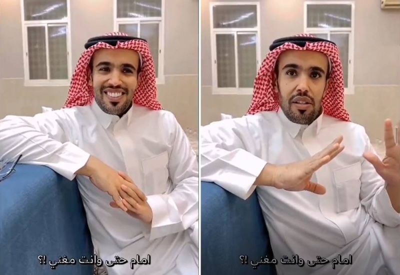 شاهد .. مغني سعودي يؤم المصلين في التراويح منذ 20 عاماً ويعلق أنا أشوفها من زكاة صوتي!