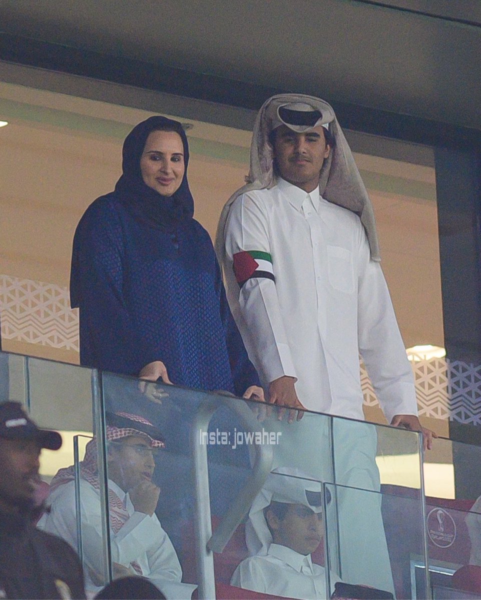 زوجة أمير قطر تشعل المواقع بسبب ما فعلته في مباراة خيرية لأجل غزة وفلسطين؟