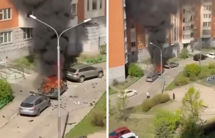 انفجار سيارة في موسكو وأنباء عن مقتل مسؤول عسكري بارز (فيديو)